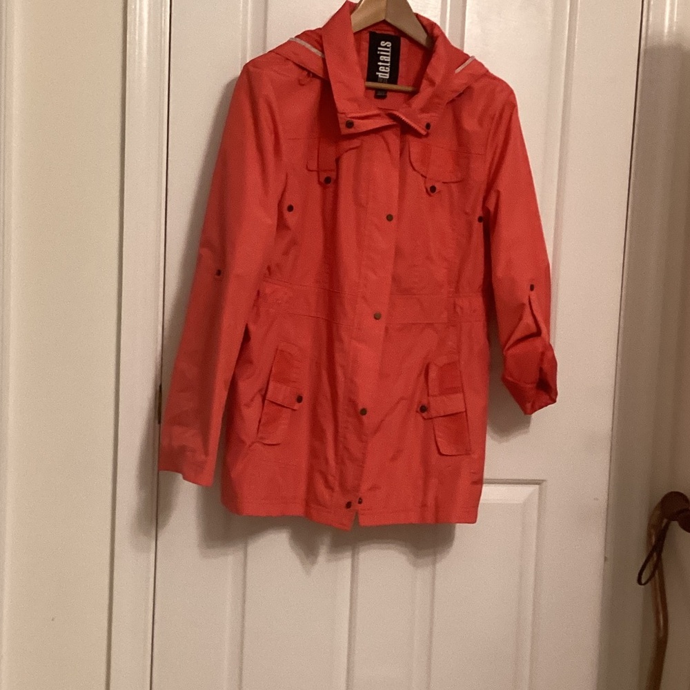 NWOT Women's Large Coral Parker Utility Jacket